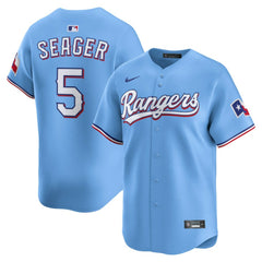 Corey Seager Texas Rangers Alternate Limited Player Jersey - Light Blue | Nike