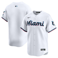 Miami Marlins Home Limited Jersey - White | Nike