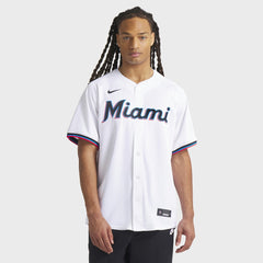 Miami Marlins Home Limited Jersey - White | Nike