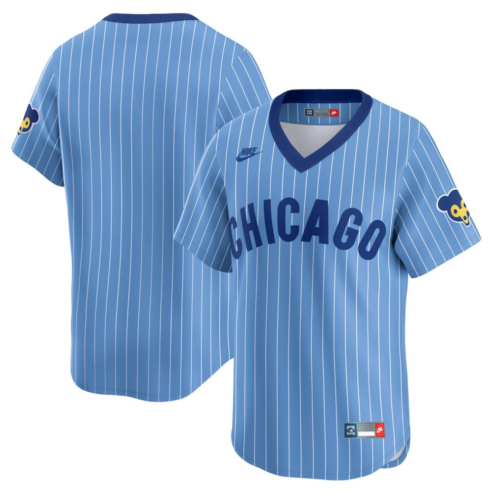Chicago Cubs Cooperstown Collection Limited Jersey - Light Blue | Nike