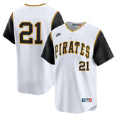 Roberto Clemente Pittsburgh Pirates Cooperstown Collection Limited Jersey - White | Nike
