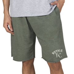 Kansas City Royals Concepts Sport Mainstream Tri-Blend Shorts - Green