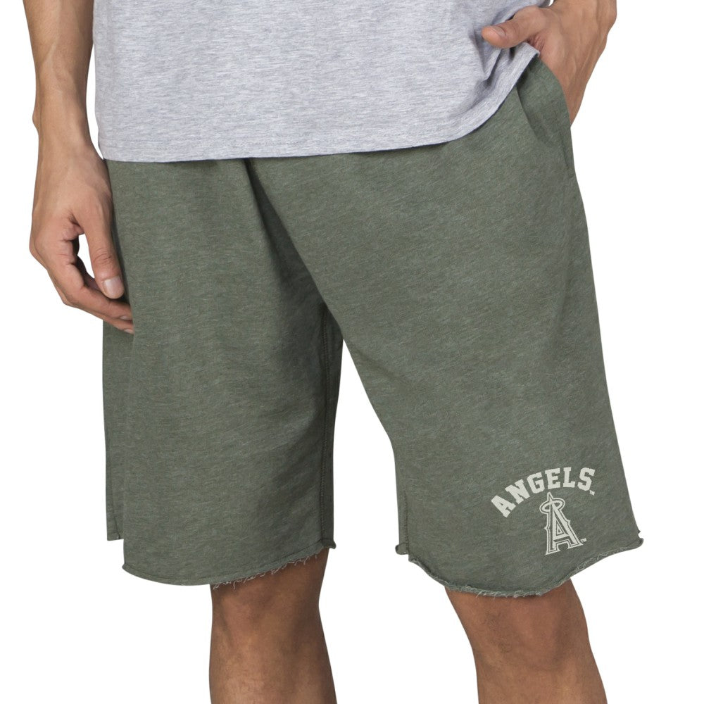 Los Angeles Angels Concepts Sport Mainstream Tri-Blend Shorts - Green
