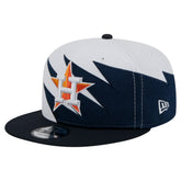 Houston Astros Jagged 9FIFTY Snapback Hat - Navy/White | New Era