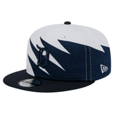 Detroit Tigers Jagged 9FIFTY Snapback Hat - Navy/White | New Era