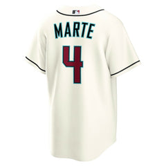 Ketel Marte Arizona Diamondbacks Home Replica Jersey - Cream | Nike
