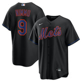 Brandon Nimmo New York Mets Alternate Replica Jersey - Black | Nike