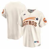Houston Astros Cooperstown Collection Limited Jersey - Cream | Nike