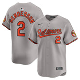 Gunnar Henderson Baltimore Orioles Road Limited Player Jersey - Gray | Nike