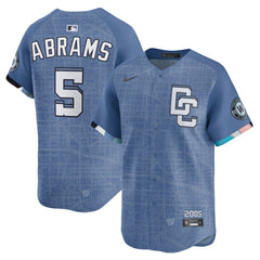CJ Abrams Washington Nationals 2025 City Connect Limited Jersey - Blue | Nike