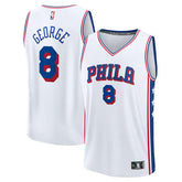 Paul George Philadelphia 76ers Youth Fast Break Replica Player Jersey - Association Edition - White | Fanatics sale