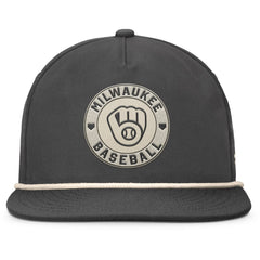 Milwaukee Brewers Closer Adjustable Hat - Charcoal