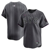 New York Mets City Connect Limited Jersey - Gray | Nike