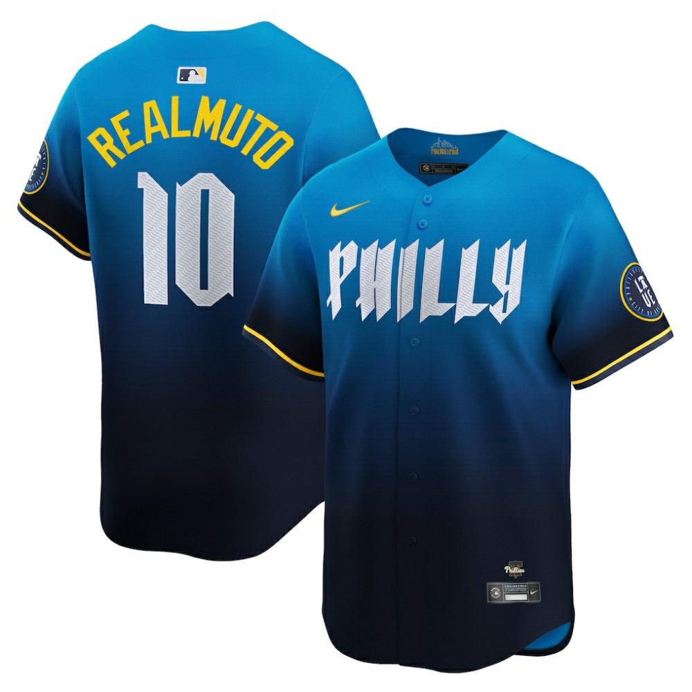 J.T. Realmuto Philadelphia Phillies City Connect Limited Jersey - Navy | Nike