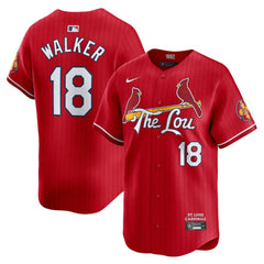 Jordan Walker St. Louis Cardinals City Connect Limited Jersey - Red | Nike