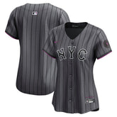 New York Mets Women's City Connect Limited Jersey - Gray | Nike