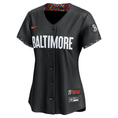 Adley Rutschman Baltimore Orioles Women's City Connect Limited Jersey - Black | Nike