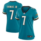 Brian Thomas Jr. Jacksonville Jaguars Women's Prowler Throwback Game Jersey - Teal | Nike sale