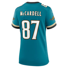 Keenan McCardell Jacksonville Jaguars Women's Prowler Throwback Retired Player Game Jersey - Teal | Nike cheap