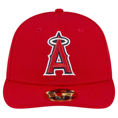 Los Angeles Angels Game Authentic Collection On-Field Low Profile 59FIFTY Fitted Hat - Red | New Era