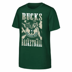 Milwaukee Bucks Youth Garage Hero T-Shirt - Hunter Green for sale