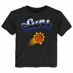 Phoenix Suns Youth Bubbly Script T-Shirt - Black online