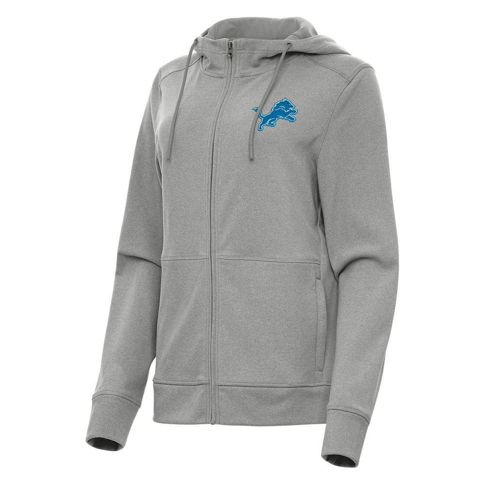 Detroit Lions Antigua Women's Seeker Full-Zip Hoodie Jacket - Heather Gray online