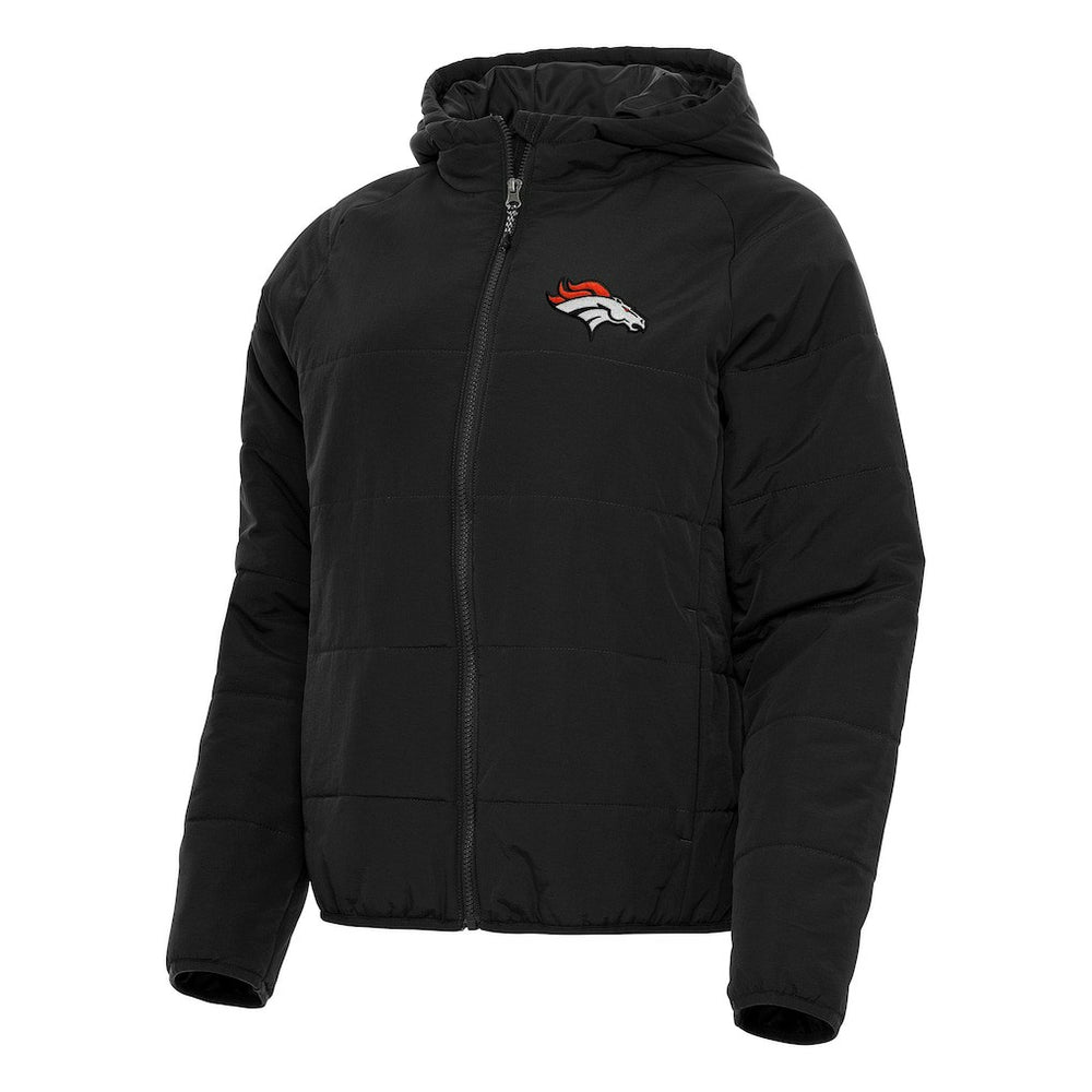 Denver Broncos Antigua Women's Universe Full-Zip Hoodie Jacket - Black sale