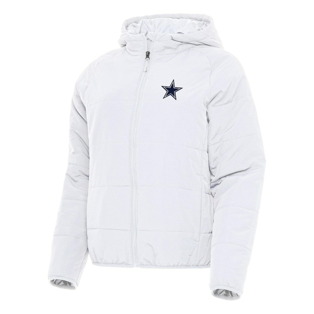 Dallas Cowboys Antigua Women's Universe Full-Zip Hoodie Jacket - White discount