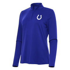 Indianapolis Colts Antigua Women's Reprocess Quarter-Zip Top - Royal sale