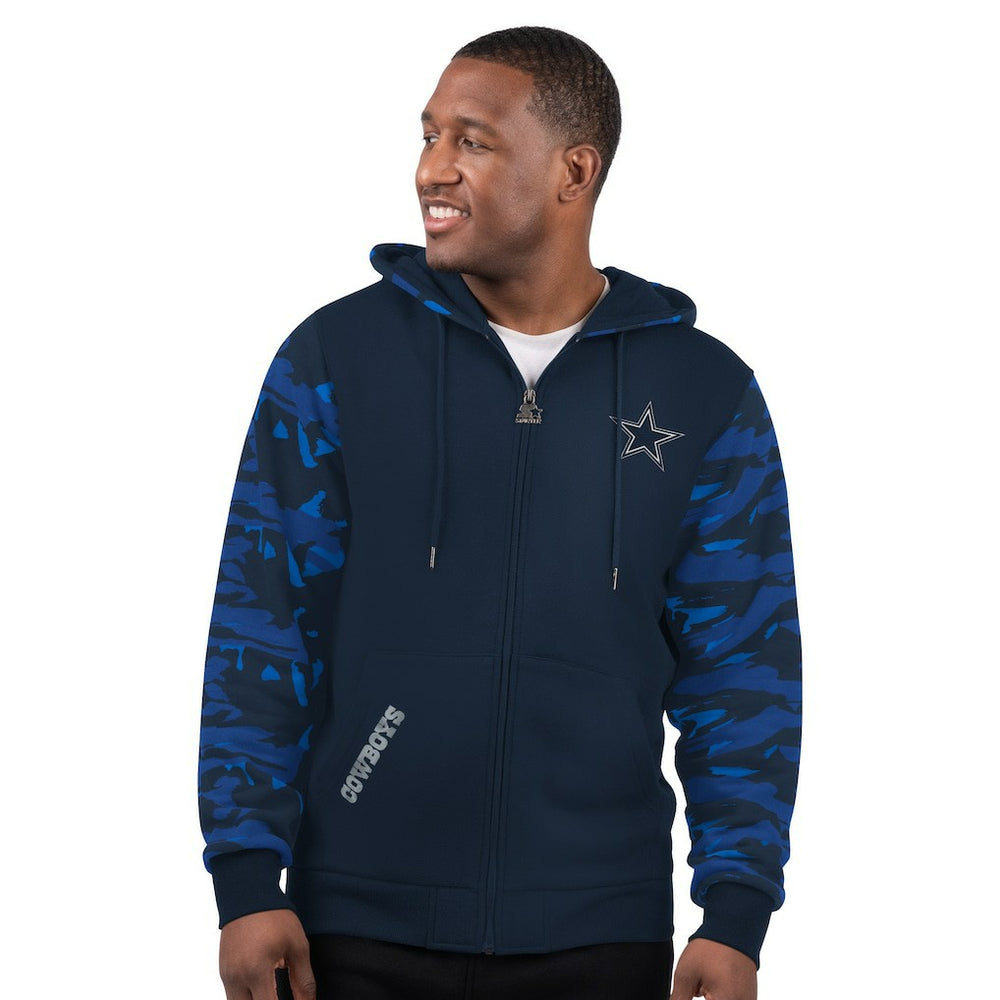 Dallas Cowboys Starter Thursday Night Gridiron Full-Zip Hoodie - Navy discount