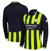 Manchester City 2024/25 Away Replica Long Sleeve Jersey - Navy | Puma discount