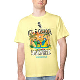 Chicago White Sox Margaritaville Five O'Clock Graphic T-Shirt - Yellow