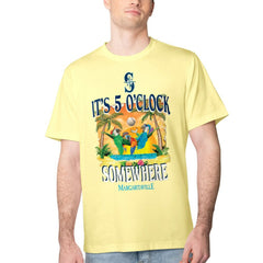 Seattle Mariners Margaritaville Five O'Clock Graphic T-Shirt - Yellow