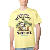 Colorado Rockies Margaritaville Beach Hut Graphic T-Shirt - Yellow