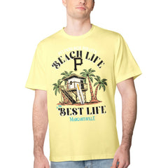 Pittsburgh Pirates Margaritaville Beach Hut Graphic T-Shirt - Yellow
