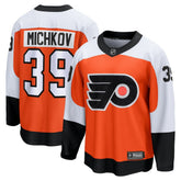 Matvei Michkov Philadelphia Flyers Fanatics Home Premier Breakaway Player Jersey Orange