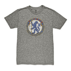 Chelsea 1863FC Retro Badge Vintage Tri-Blend T-Shirt - Heather Gray shop