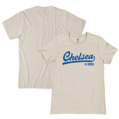 Chelsea 1863FC Script T-Shirt - Tan outlet