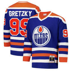 Wayne Gretzky Edmonton Oilers 1979-80 Power Play Jersey Royal