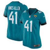 Josh Hines-Allen Jacksonville Jaguars Women's Player Game Jersey - Teal | Nike on sale