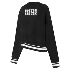 Boston Red Sox Pro Standard Women's Pearl Cropped Pullover Sweatshirt
- Black