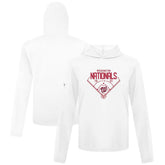 Washington Nationals Levelwear Anthem Home Field Pullover Hoodie - White