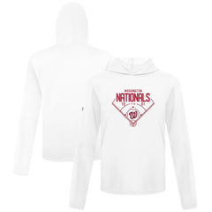 Washington Nationals Levelwear Anthem Home Field Pullover Hoodie - White