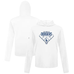 Los Angeles Dodgers Levelwear Anthem Home Field Pullover Hoodie - White
