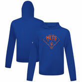 New York Mets Levelwear Anthem Home Field Pullover Hoodie - Royal