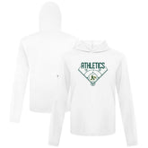 Athletics Levelwear Anthem Home Field Pullover Hoodie - White