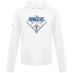 Texas Rangers Levelwear Anthem Home Field Pullover Hoodie - White