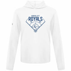 Kansas City Royals Levelwear Anthem Home Field Pullover Hoodie - White