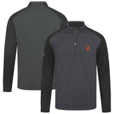Baltimore Orioles Levelwear Aztec Insignia 2.0 Quarter-Zip Pullover Top - Charcoal